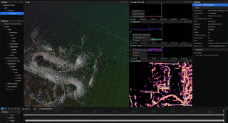 RGB-D camera localization for an automated parking robot